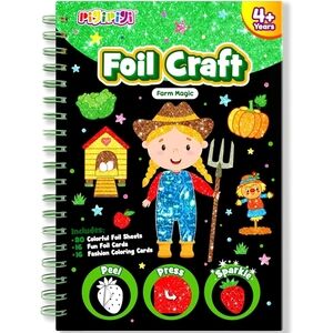 Foil Craft Book - Farm Magic - Foil Art For Kids
